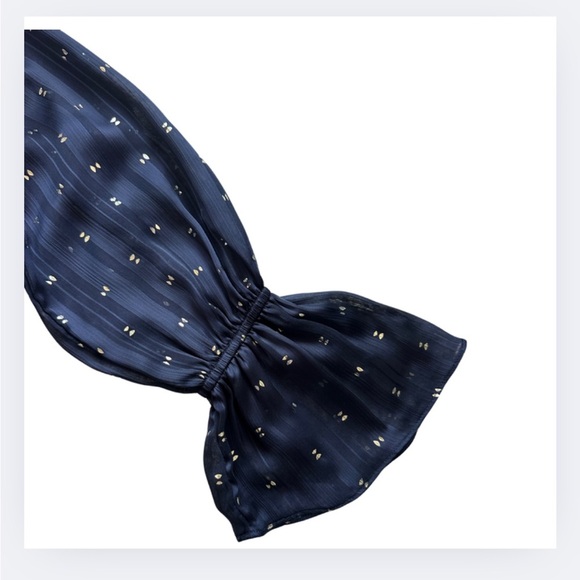 NWOT MISA Los Angeles “Gracie” Tie-Neck Blouse – Size M - Picture 8 of 8